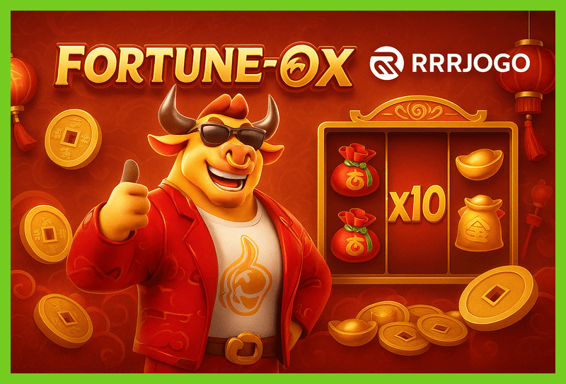 Fortune Ox no RRRJOGO - Aposte Agora e Reivindique Seus Ganhos