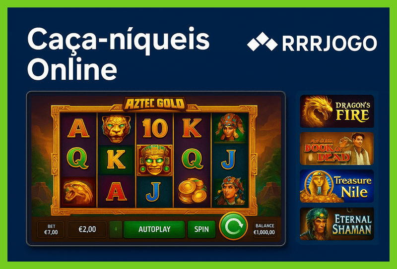 Jogos de Slot no Casino Online RRRJOGO