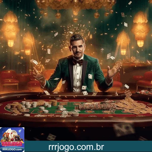 Imagem ilustrativa mostrando a plataforma RRRJOGO com variedade de jogos online e provedores populares.