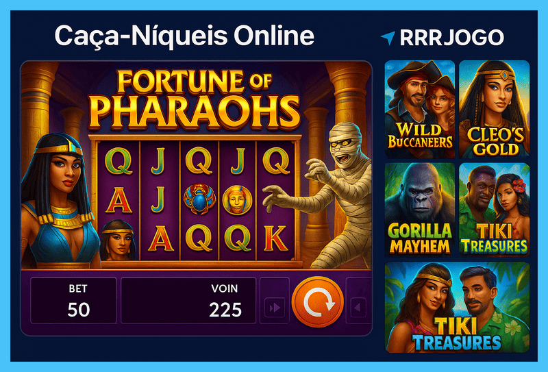 Explore o mundo das slot machines no RRRJOGO Casino